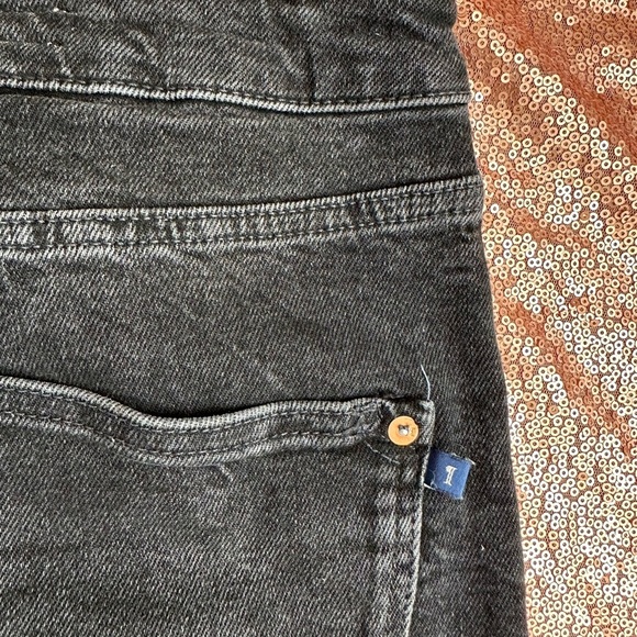 ANTHROPOLOGIE Crop Jeans Pilcro The Letterpress Womens Size 32 Dark Wash Ankle - Picture 9 of 9